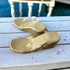 Womens Clear Strap Jute Wrap Wedges
